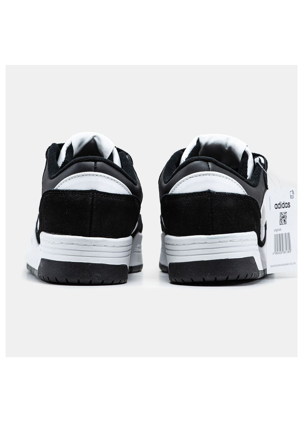 Черно-белые кроссовки adidas ADI 2000X