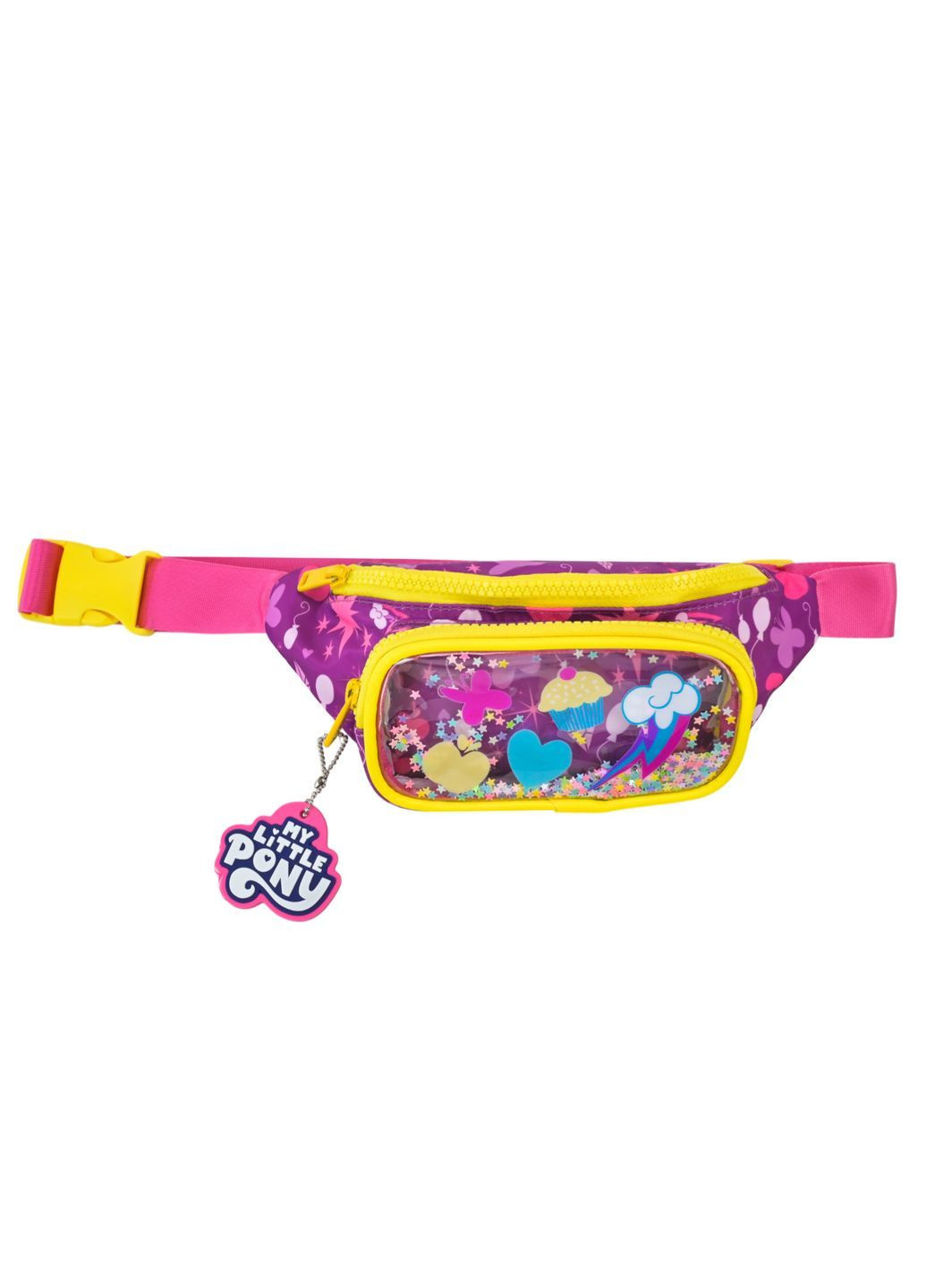 Дитяча сумка-бананка My Little Pony з яскравим дизайном, 24×11×6 см - No Brand KH81/001L (371926588)