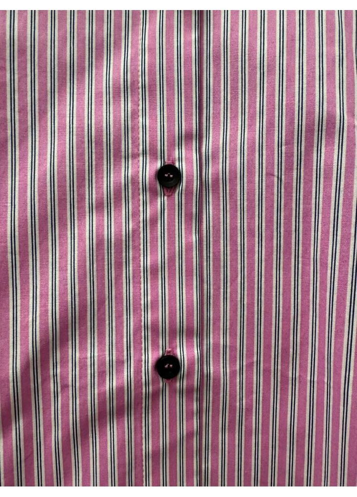 Розовая блуза розовая полоска mkks7657 KAPTSOVA