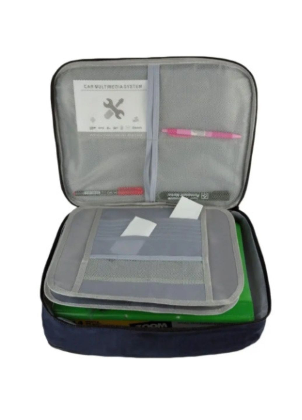 Органайзер для зберігання та перевезення документів Синій (ОДД-12-45) No Brand (371809852)