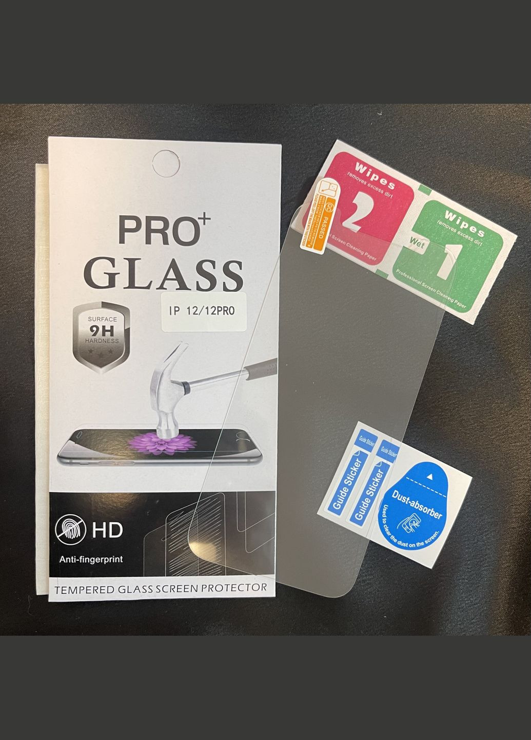 Захисне скло Pro для iPhone 12 Plus міцність 9Н Glass (292131614)