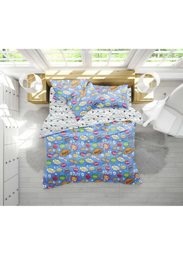 Постільна білизна Бязь 17-0511 Bombs 160x220 (m291760) Mirson Бязь 17-0511 Bombs Сімейний 160x220 (366563664)