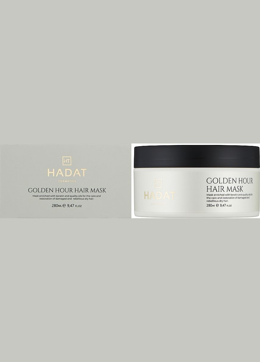Интенсивная восстановительная маска Golden Hour Hair Mask 280ml (1393444-20060622) Hadat Cosmetics (368602023)