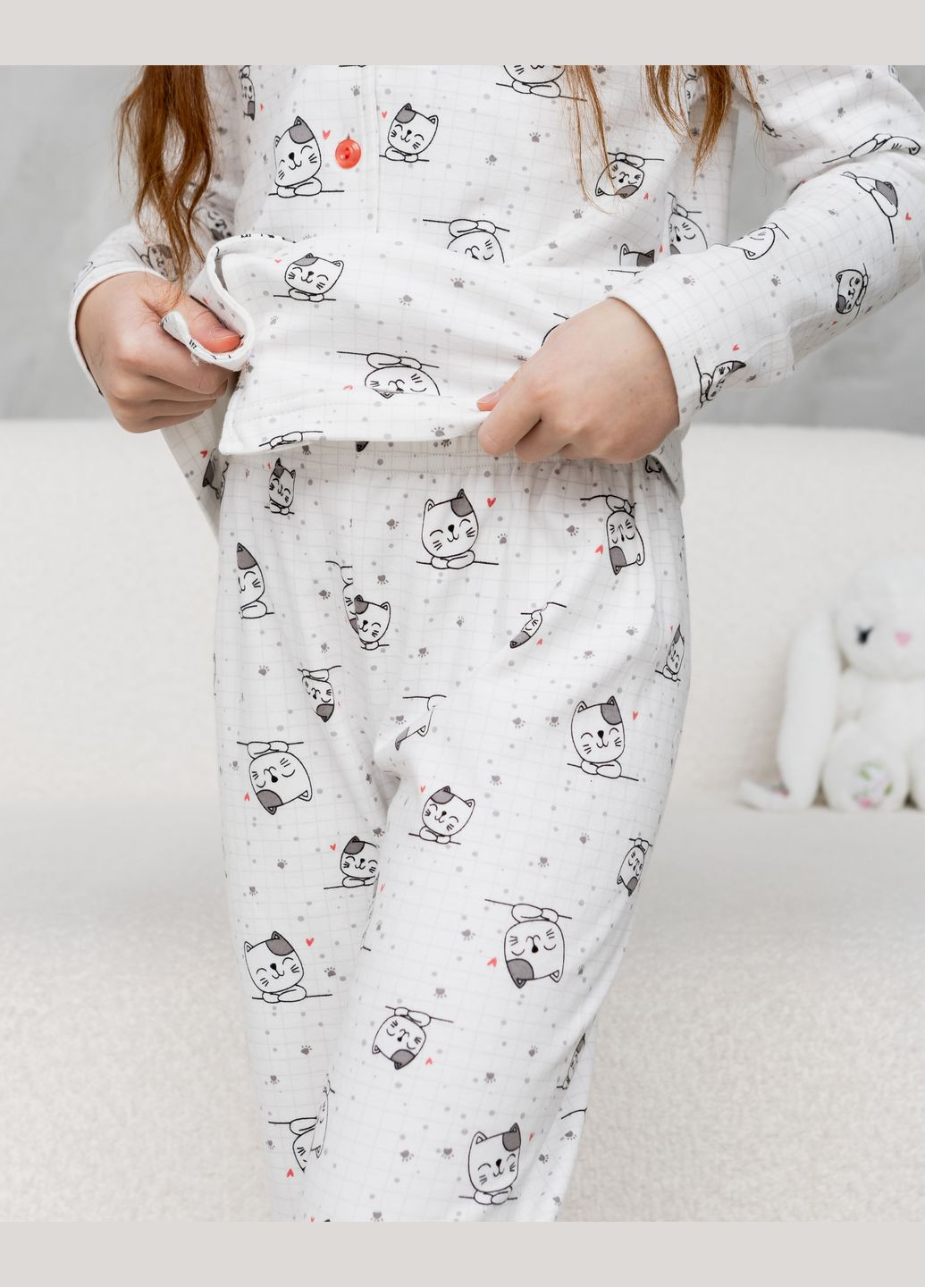 Белая пижама на девочку Nicoletta