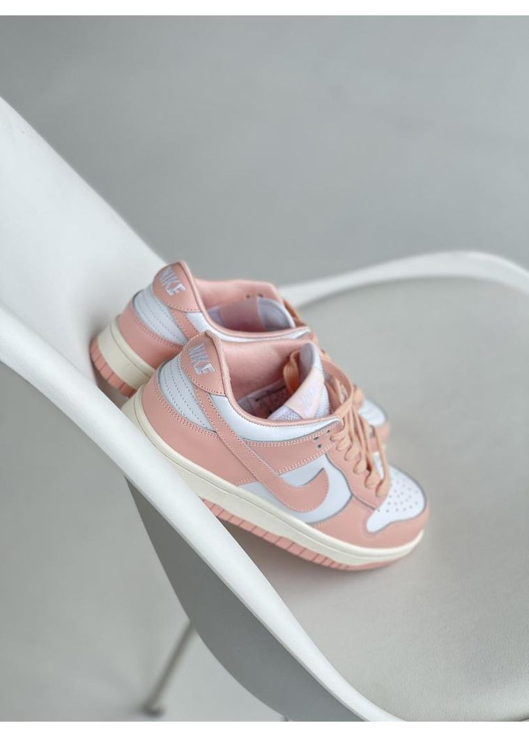 КРОССОВКИ ЖЕНСКИЕ NIKE DUNK DISRUPT PINK WHITE 2 НАЙК СБ ДАНК No Brand розовые демисезоны (367170509)