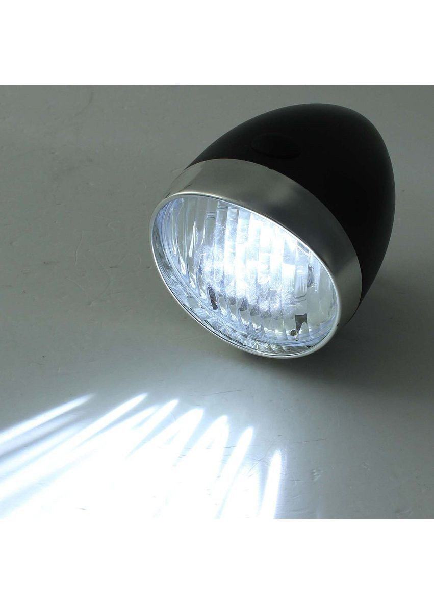 Ретро фара передняя, фара в ретро стиле, черная China (366666269)