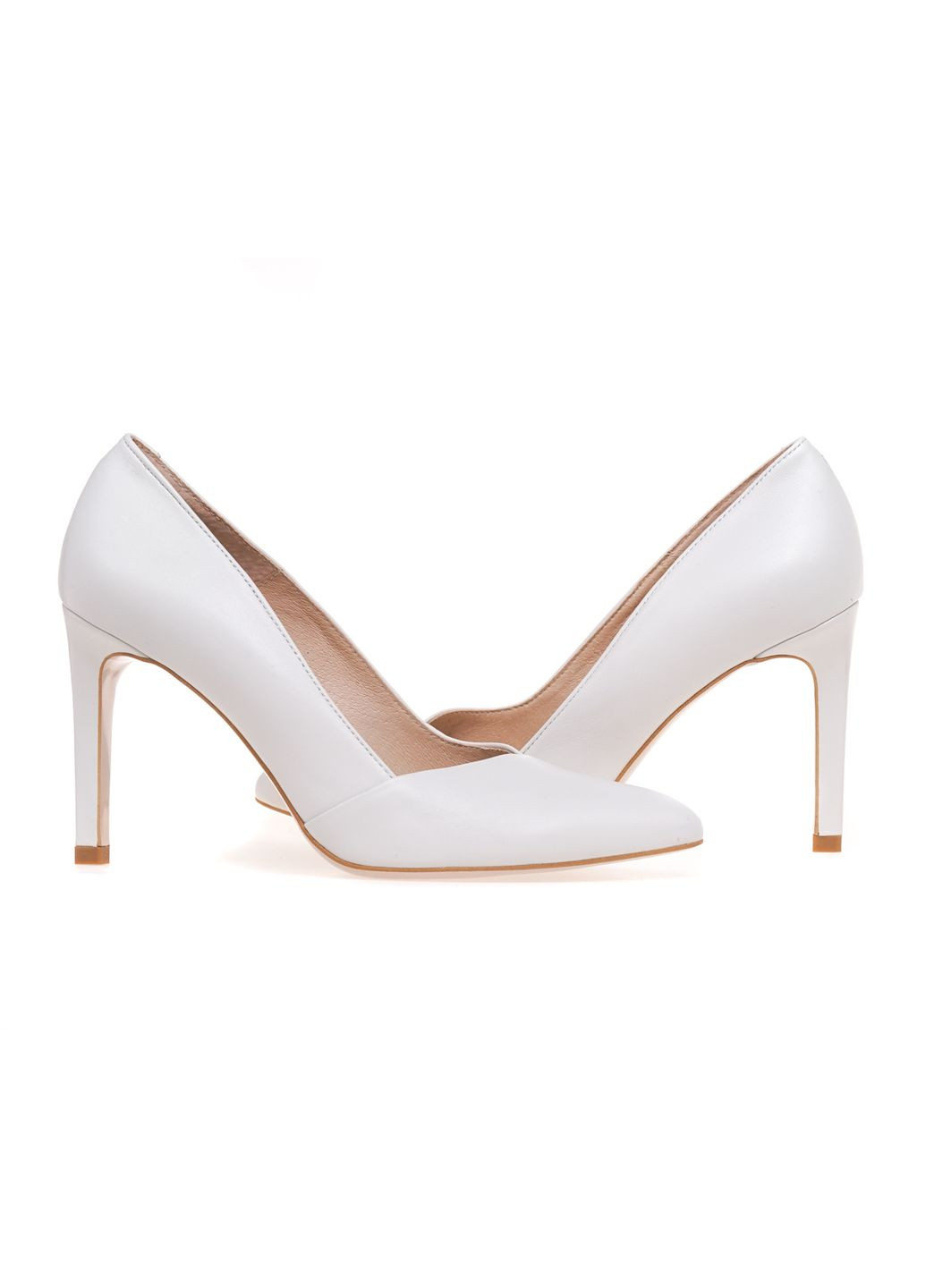 Bravo Moda ТУФЛИ ЛОДЧИКИ 1332/BEZ GWHITE белый з натуральная кожа, польша — лето (295290177)