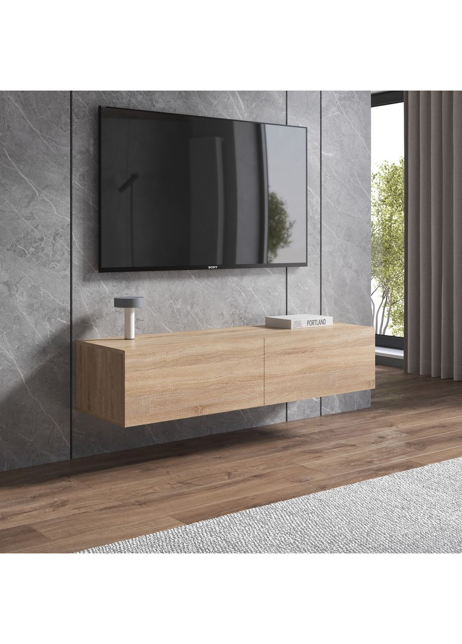 Тумба під телевізор навісна з двома дверцятами 1400x300x420 (hm-18-sn) VAYS (363134694)