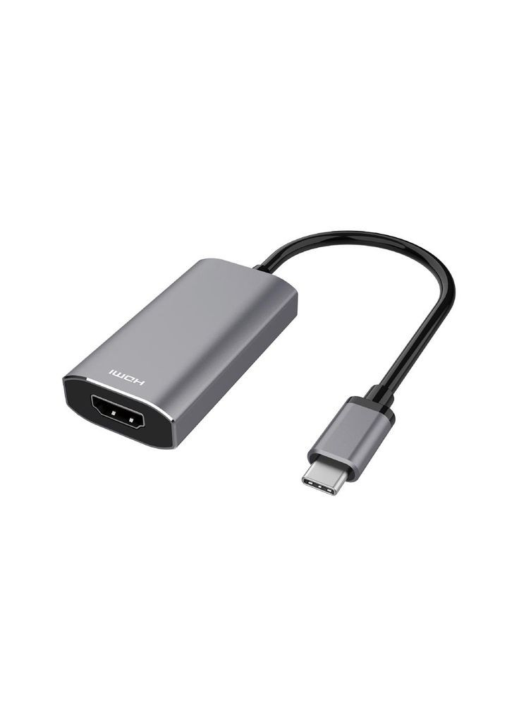 Перехідник USBC to HDMI 2.1, 0.21m, space grey (-W1409) 2E usb-c to hdmi 2.1, 0.21m, space grey (268142826)