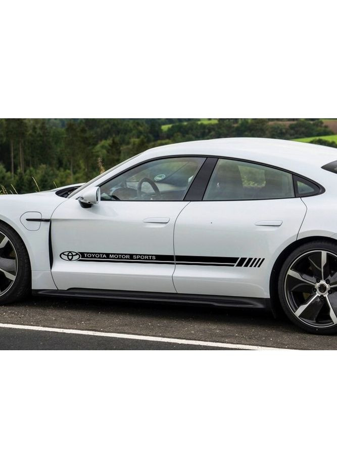 Смуги на авто 3D TUNING STUDIO Тойота мотор спорт 980х75х0.060мм=4штуки No Brand (362498128)