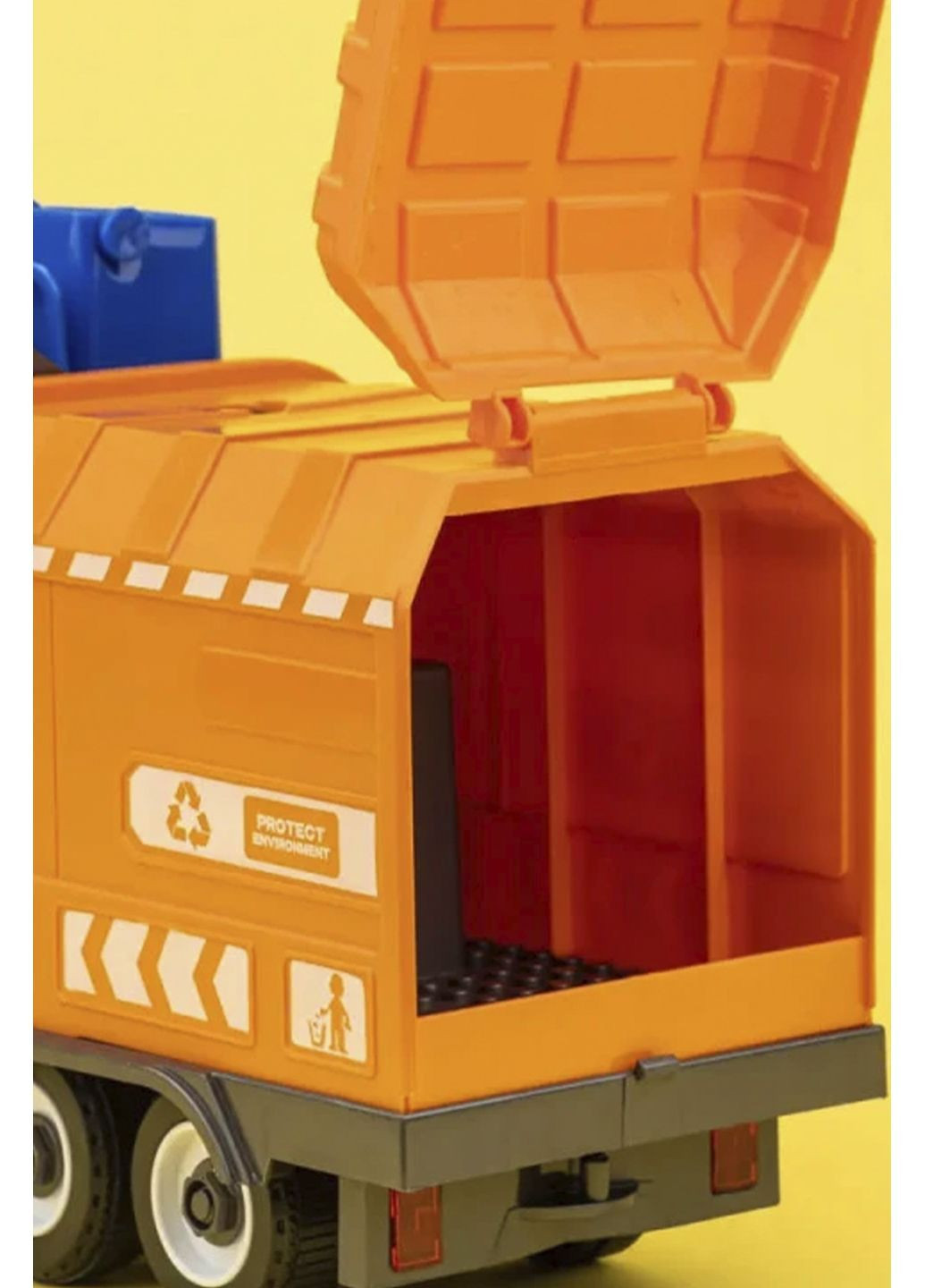 Машинка-конструктор АВТОКОНСТРУКТОР Мусоровоз-погрузчик колір помаранчевий ЦБ-00287274 OTAMANKO (366559994)
