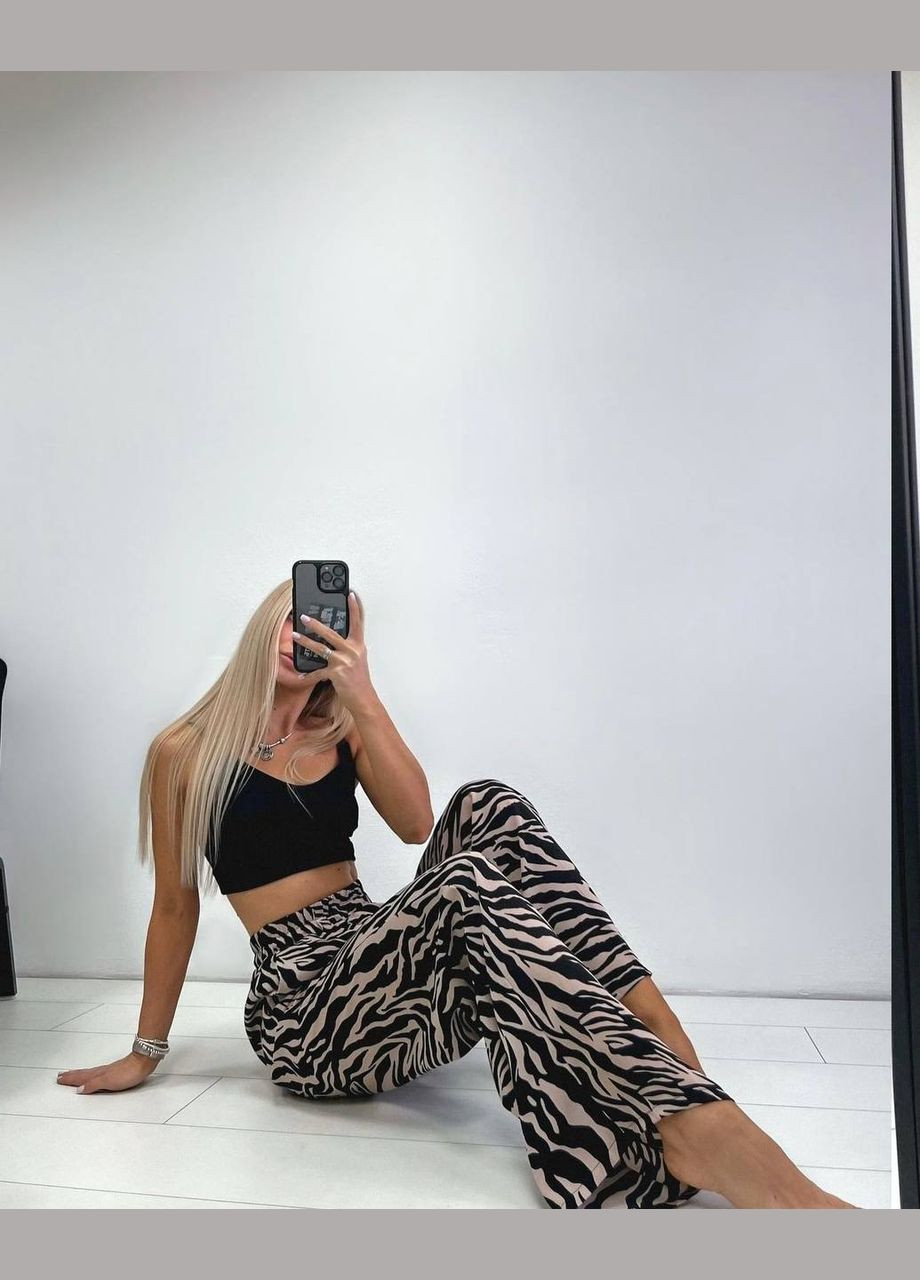 Жіночі бежеві штани No Brand (342718112)