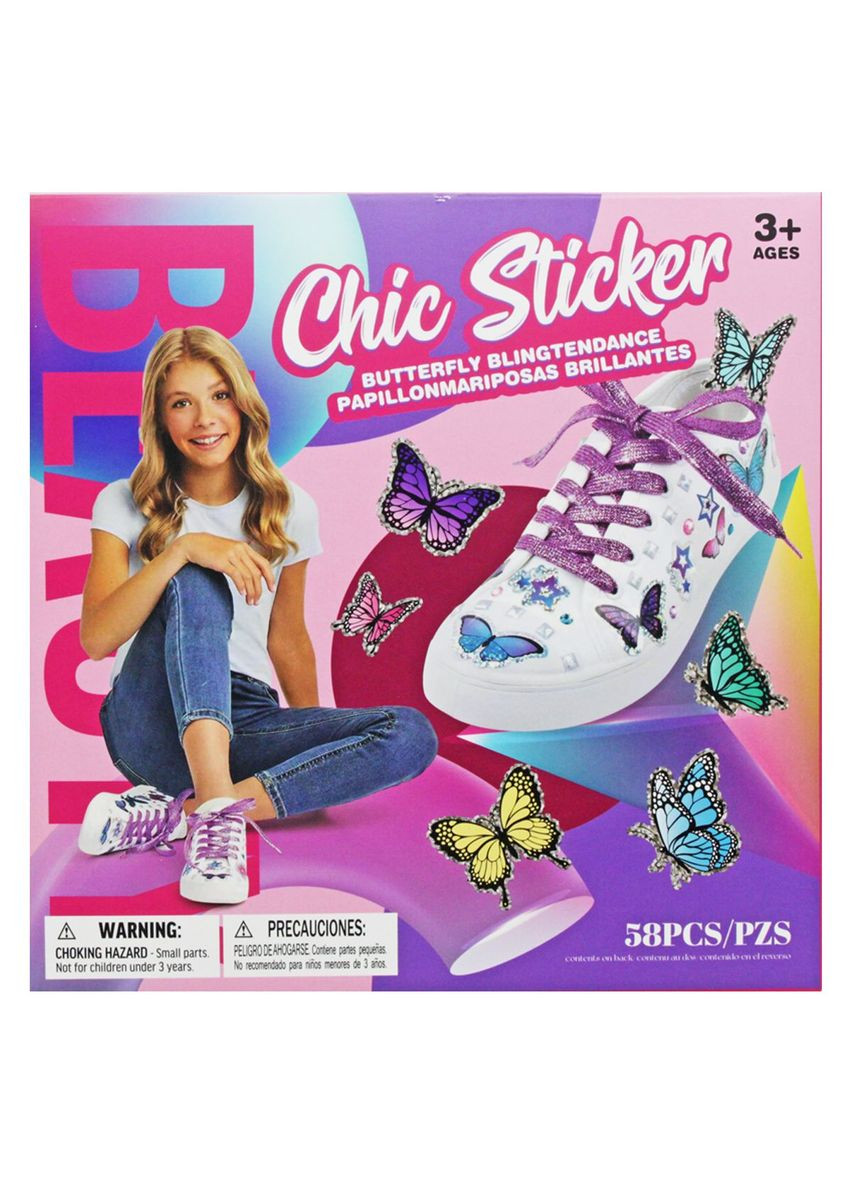 Прикраси для взуття "Chic Sticker", вид 2 MIC (290251455)