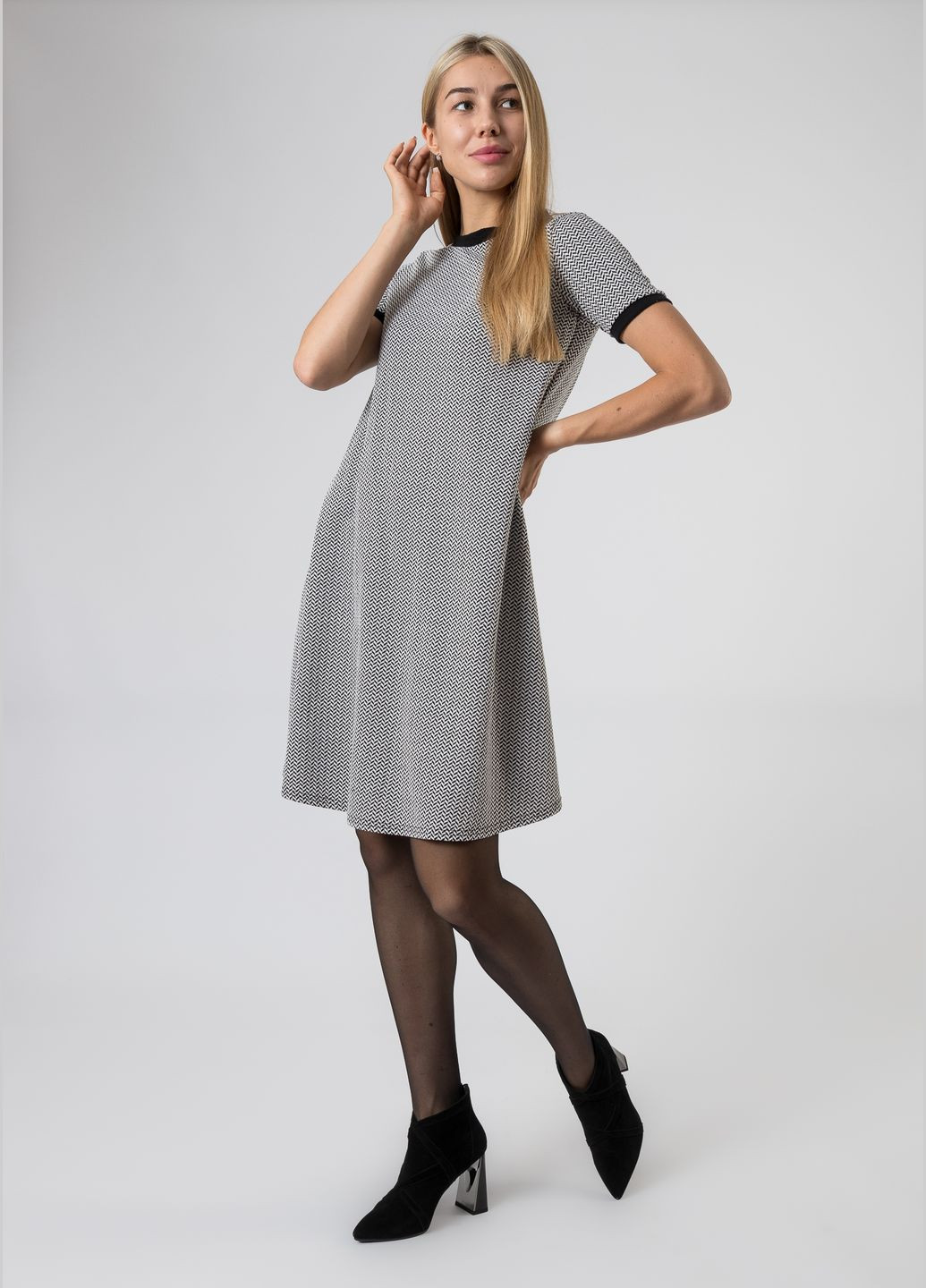 Черные ботильоны (1707б) Melanda.M