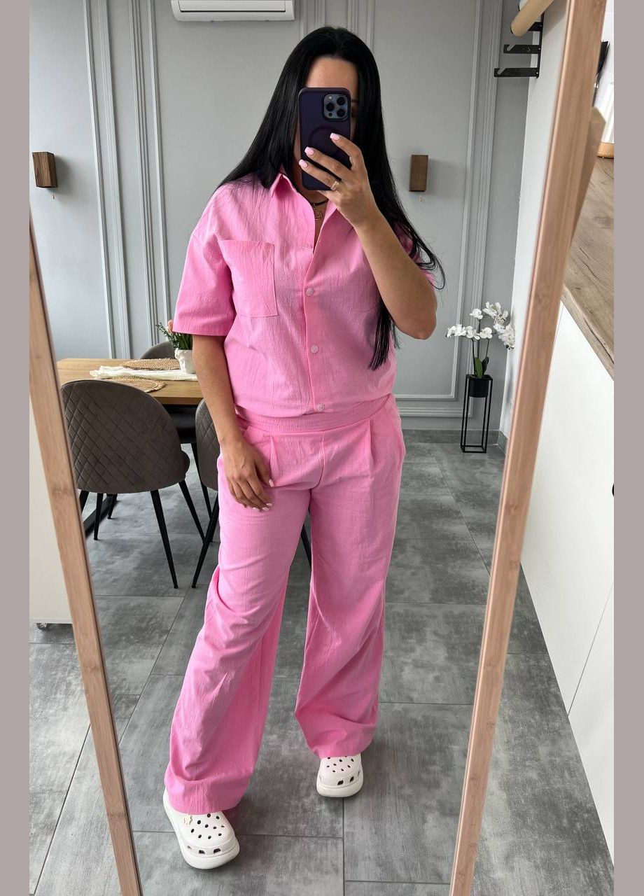 Жіночий костюм сорочка + штани Style Point (334709060)