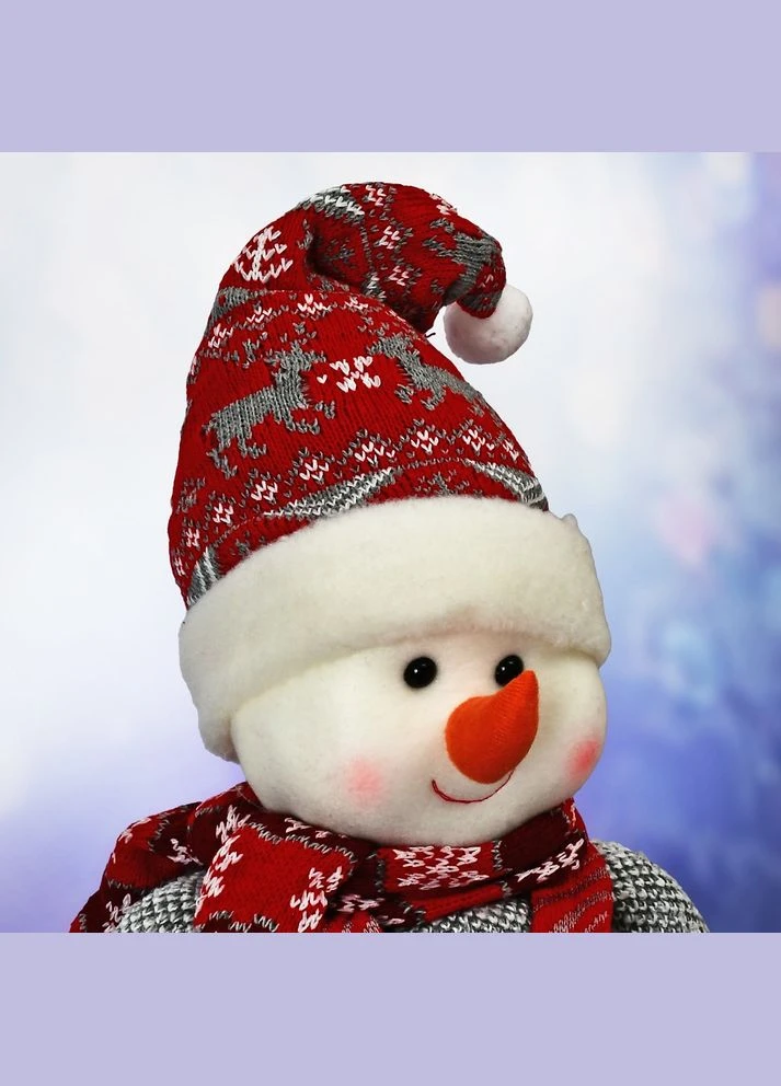 Фігура новорічна "Snowman" 46-78см (ноги-телескоп) Home (307073554)