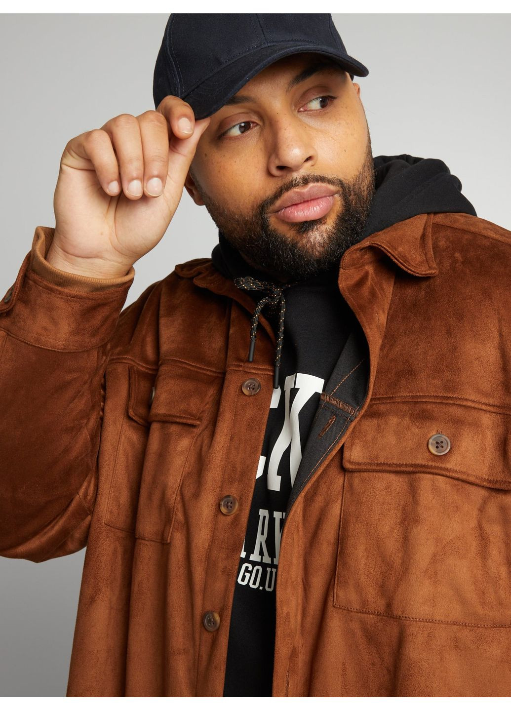 Куртка-сорочка,коричневий, Kiabi (356172625)