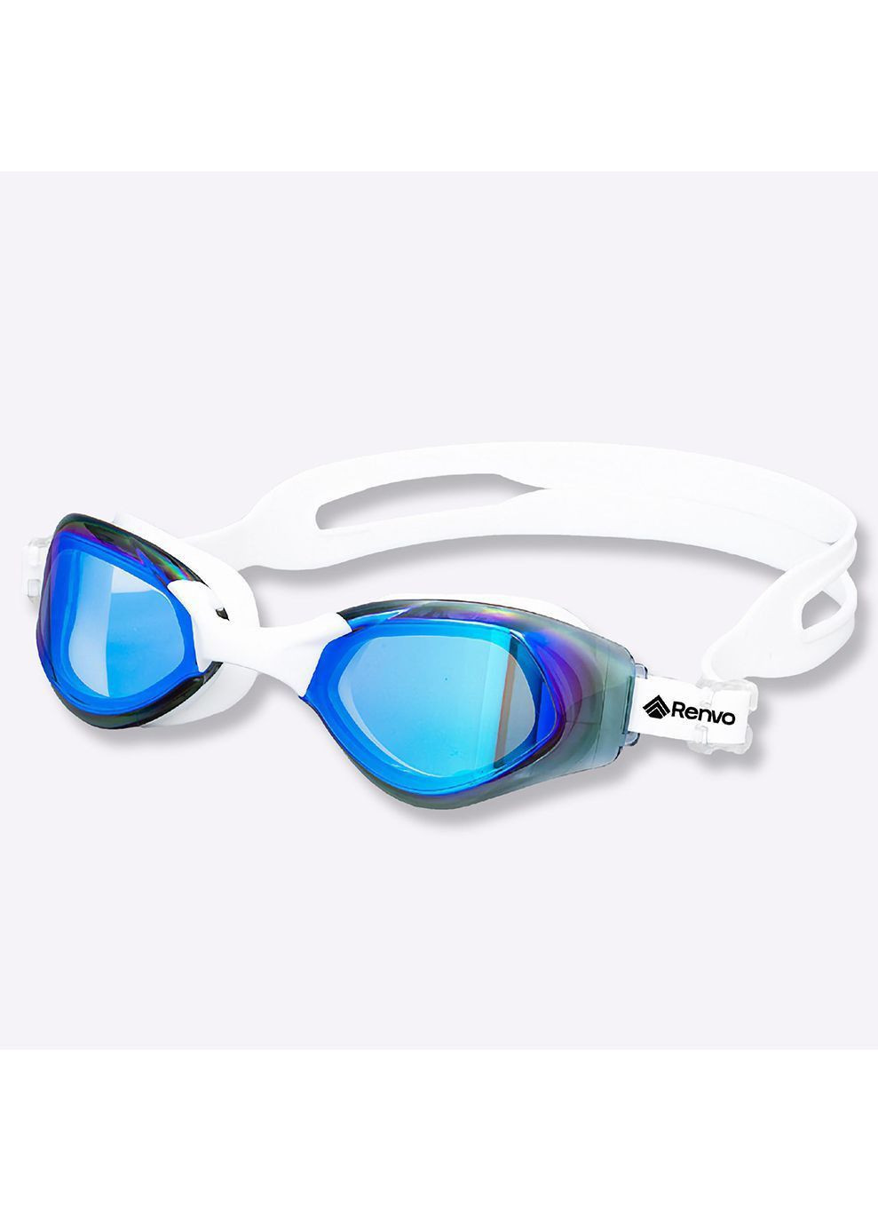 Очки для плавания Dande Уни Anti-fog Белый, Синий OSFM Renvo (333957858)