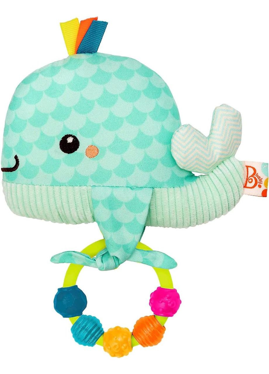 Сенсорная погремушка «Лазурный китёнок» для малышей (BX2018Z) Battat (338531612)