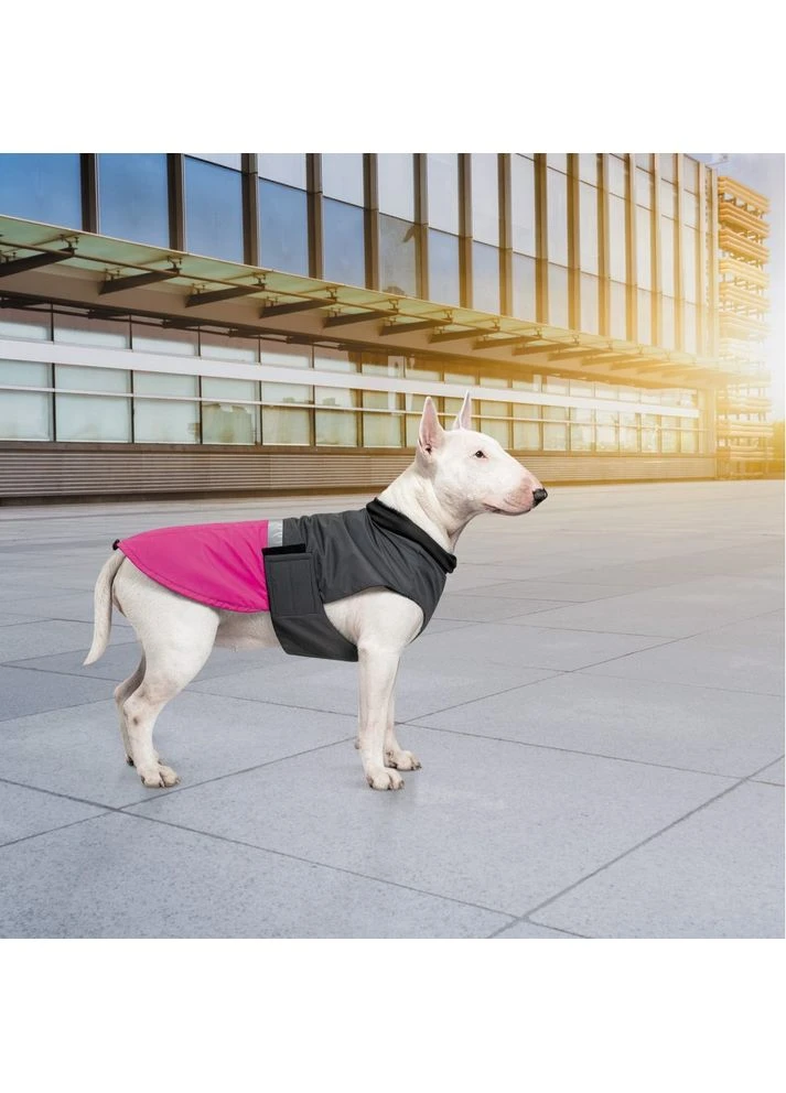 Попона для собак Roy малинова зимова розмір Pet Fashion (395731958)