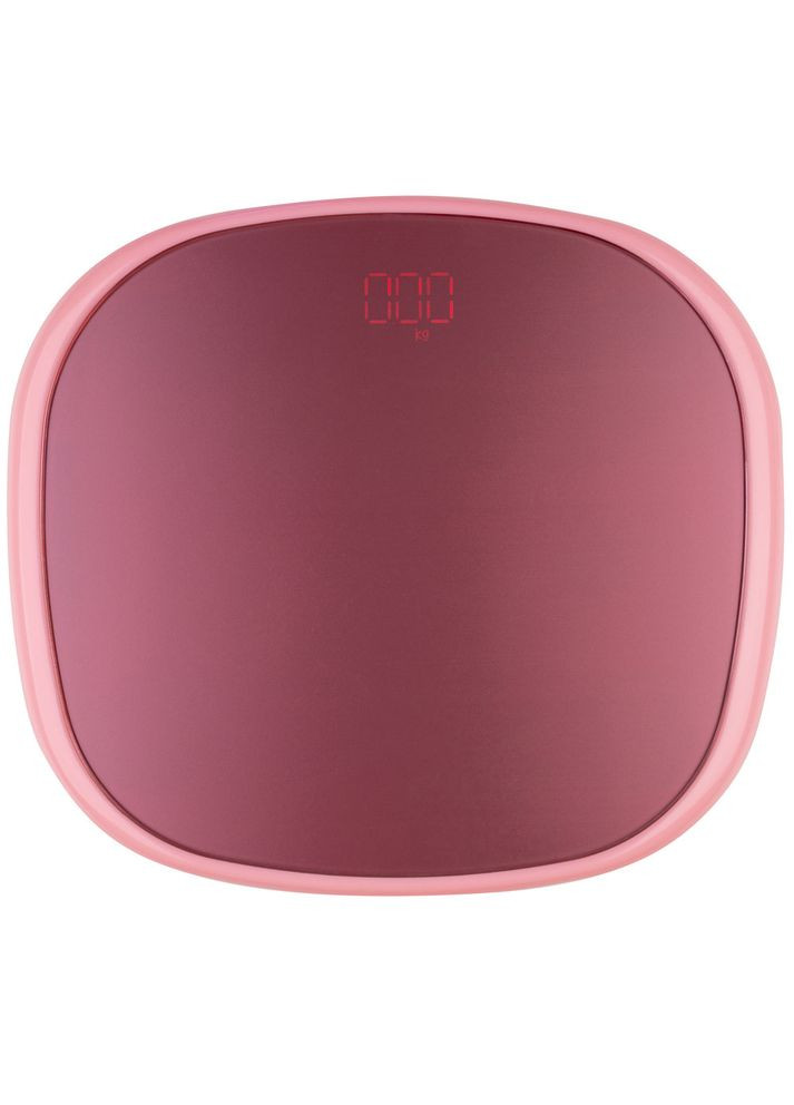 Весы напольные электронные стеклянные стильные современные FS-2901 розовые Losso (322776887)