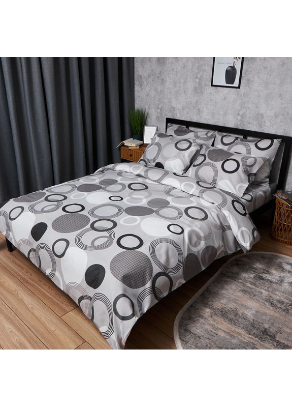 Комплект постельного белья Микросатин Premium «» King Size 220x240 наволочки 2х40х60 (MS-820007980) Moon&Star Orbit Elegance (356113076)