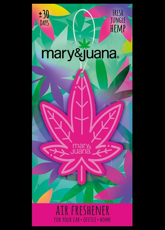 Сухий освіжувач (Fresh Jungle Hemp Pink) Свіжа трава "Mary & Juan" Рожевий MJ002 No Brand (354773957)