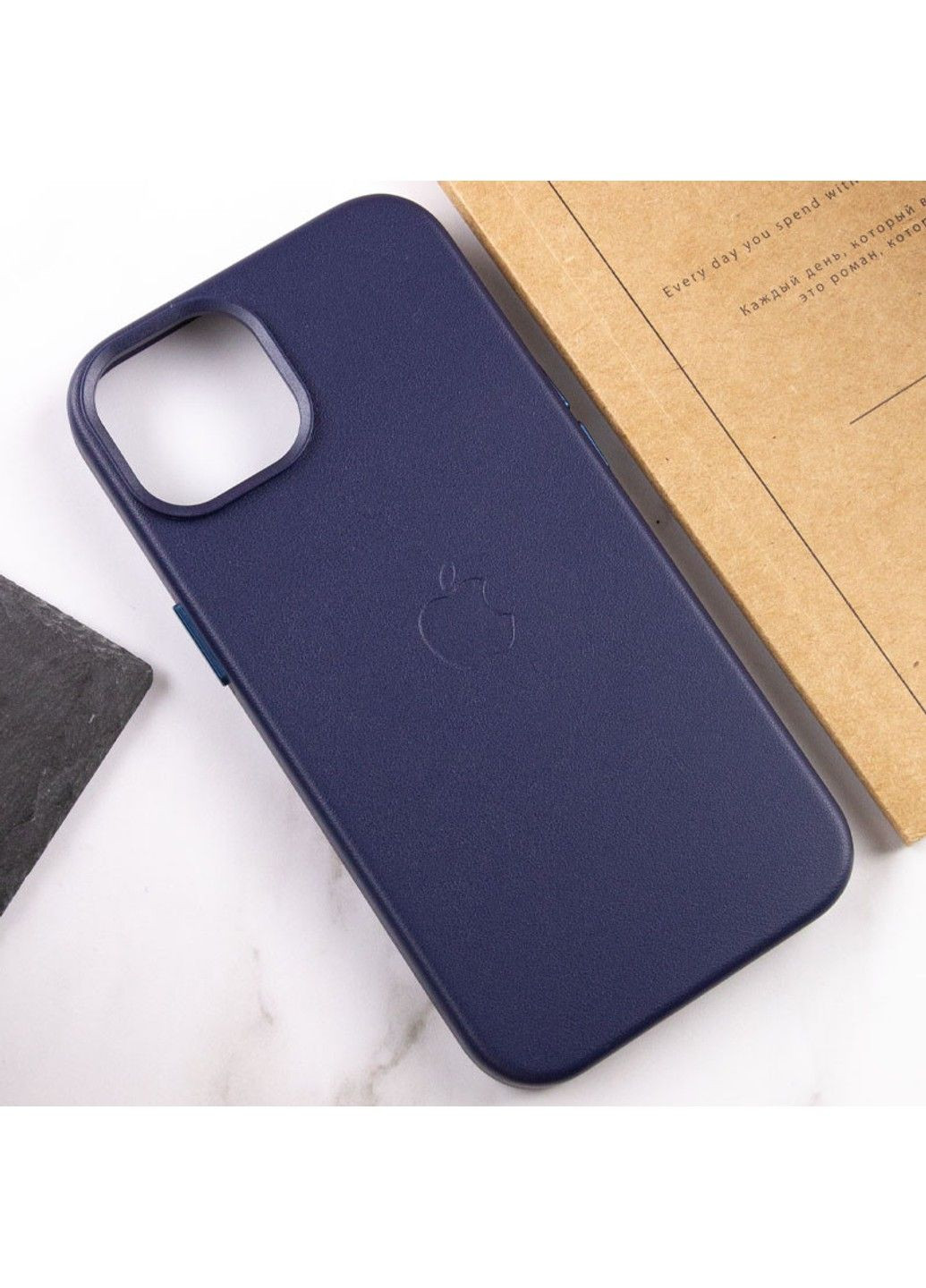Шкіряний чохол Leather Case (AA) with MagSafe для Apple iPhone 14 Plus (6.7") Epik (292131891)