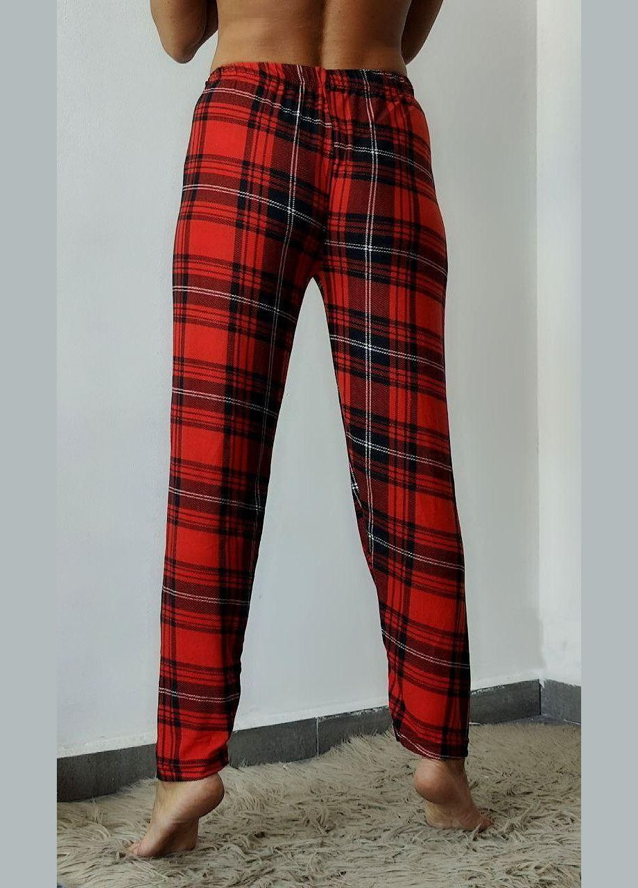 Красные кэжуал демисезонные классические брюки Rinda Pijama
