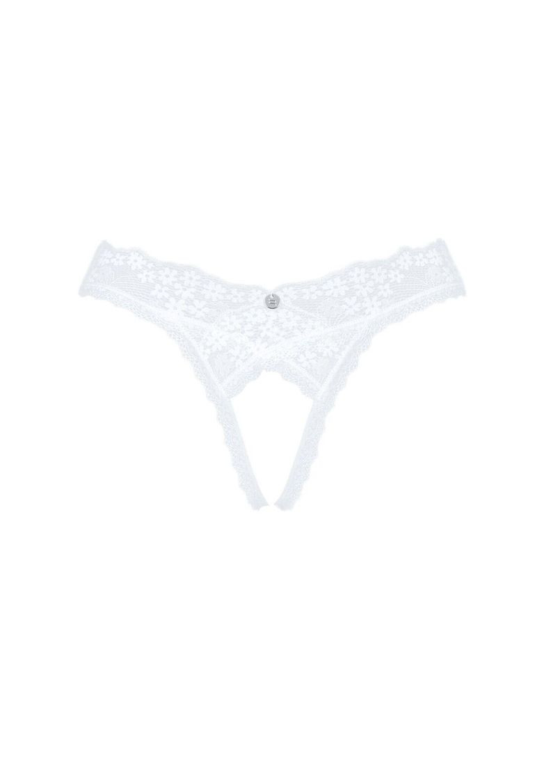 Мереживні танга Heavenlly crotchless thong XS/S, з доступом Obsessive (303903862)