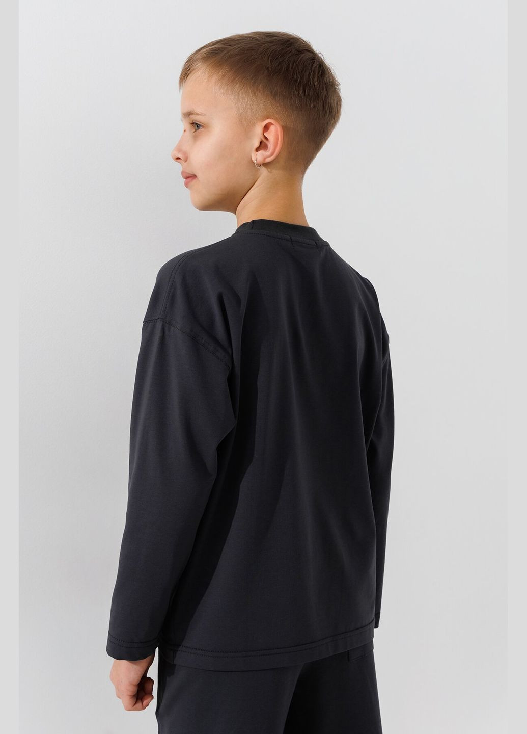 Графитовый демисезонный лонгслив LAWA