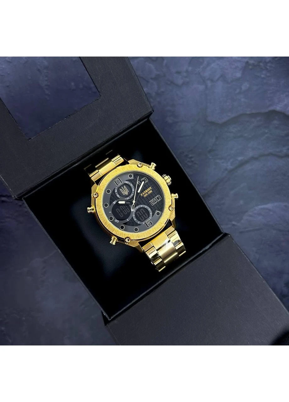 017 Тризуб Золото Gold-Black Steel No Brand (365621434)