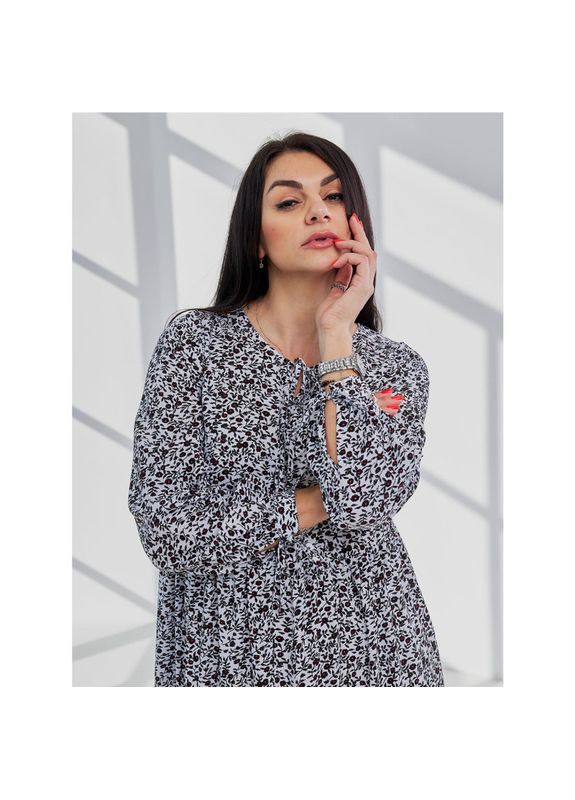 Білий красива сукня size+, розмір одягу xl, колір білий Badger