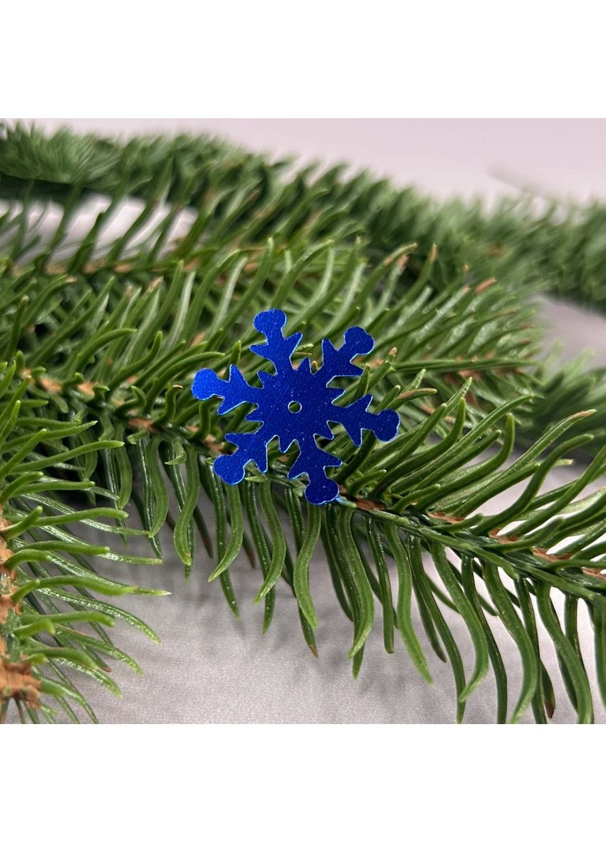 25мм Поетка снежинка 5г - электрик No Brand (356509818)