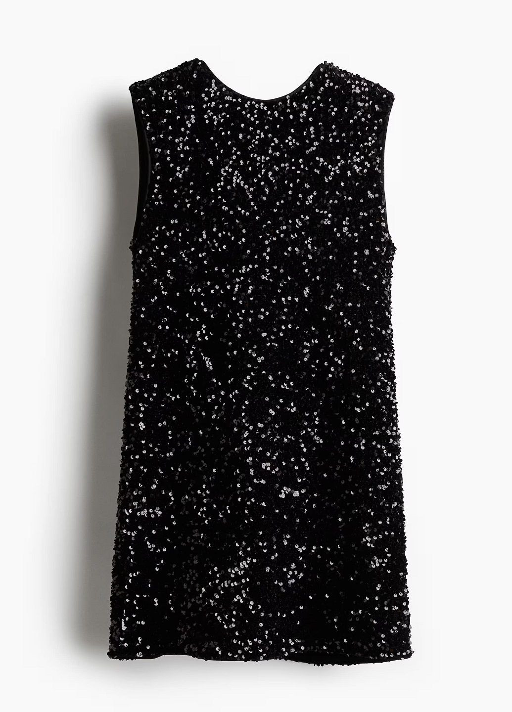 Черное праздничный платье H&M однотонное