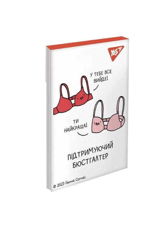 Блокнот А7/48 # склейка " " /151938/ "Gemma Correll" (1/40/320) Yes (393776954)