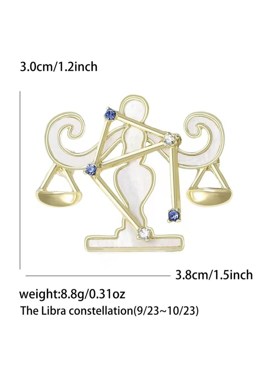 Брошь "Весы" China (365858648)