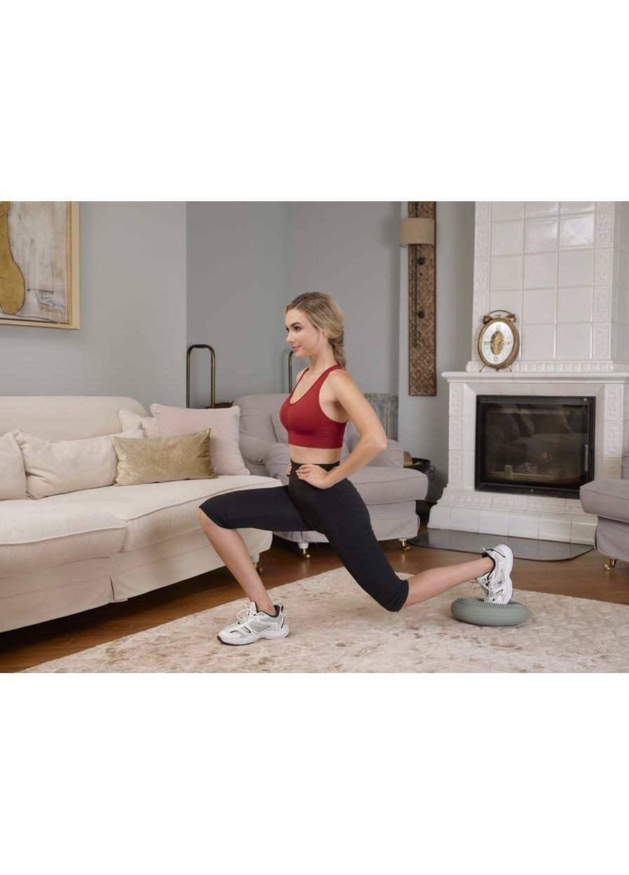 Балансувальна подушка HS-R034BC сіра Hop-Sport (365718010)