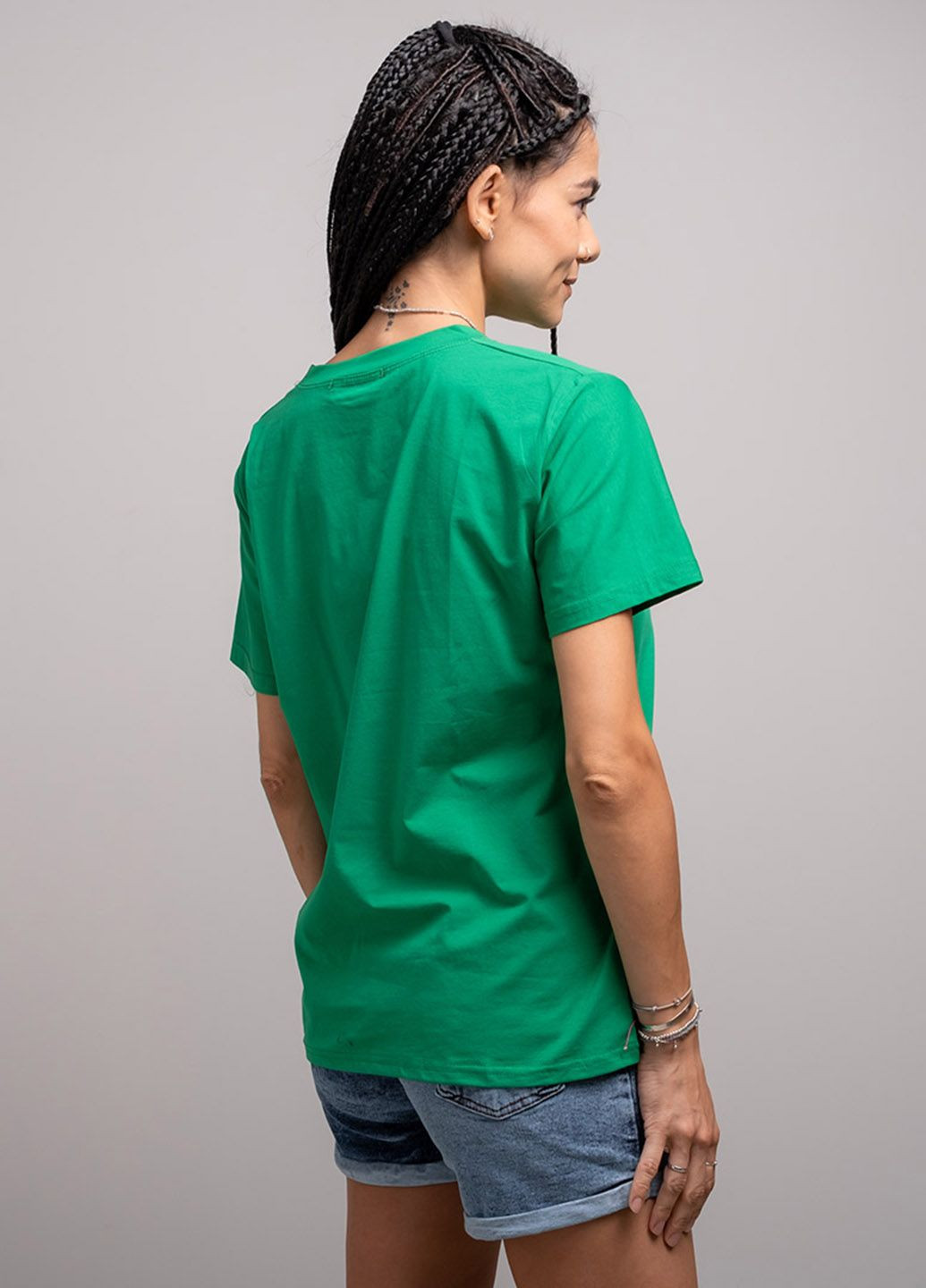 Зелена літня футболка жіноча 340664 Power