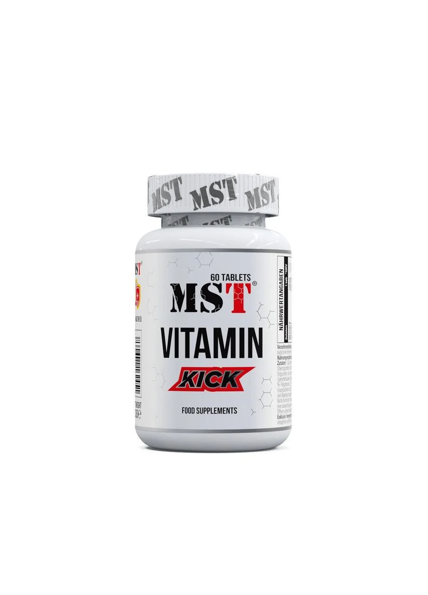 Витаминно-минеральный комплекс Vitamin Kick 60 таблеток MST (361349264)