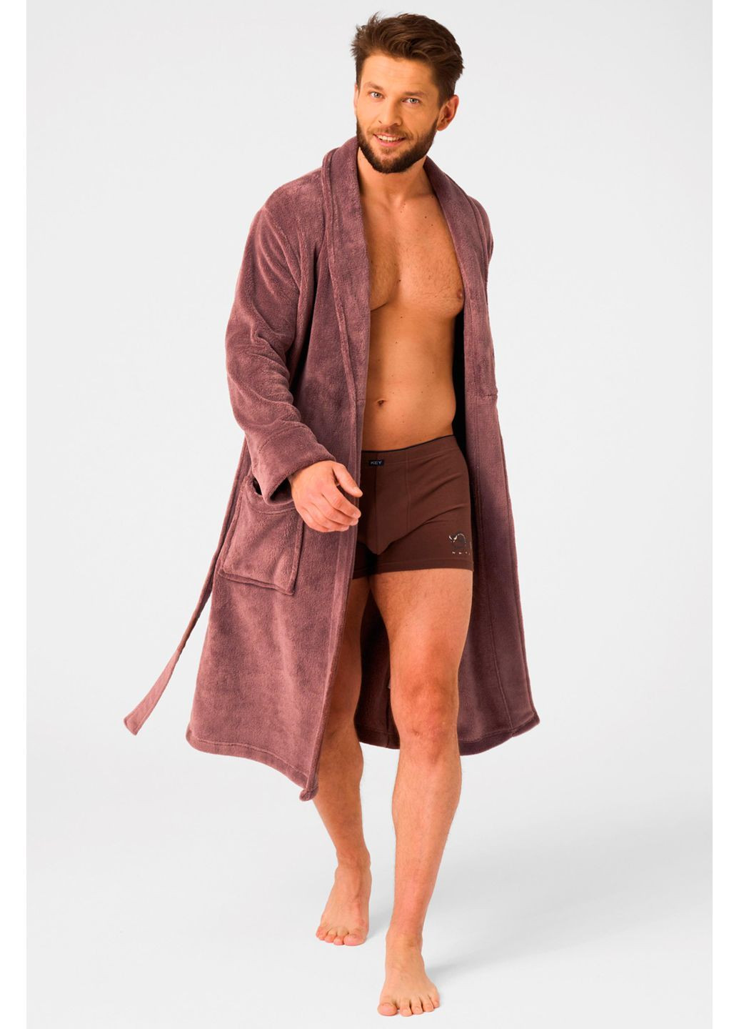 Халат чоловічий довгий MGL 255 B25 Key (366668168)