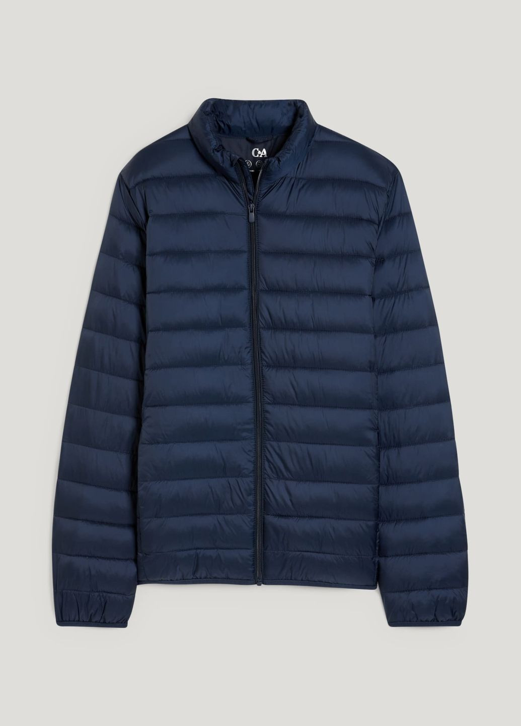 Синя демісезонна демісезонна чоловіча куртка без капюшона синя 2199613-9 C&A