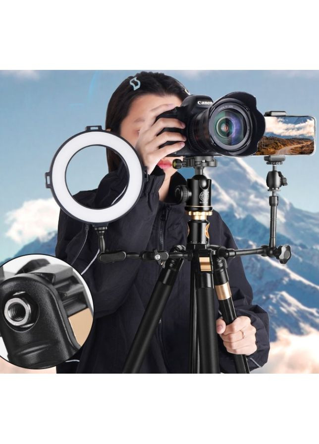 Штатив алюминиевый с горизонтальной штангой и моноподом 59-159см QZSD Q999HE Voltronic (363559351)