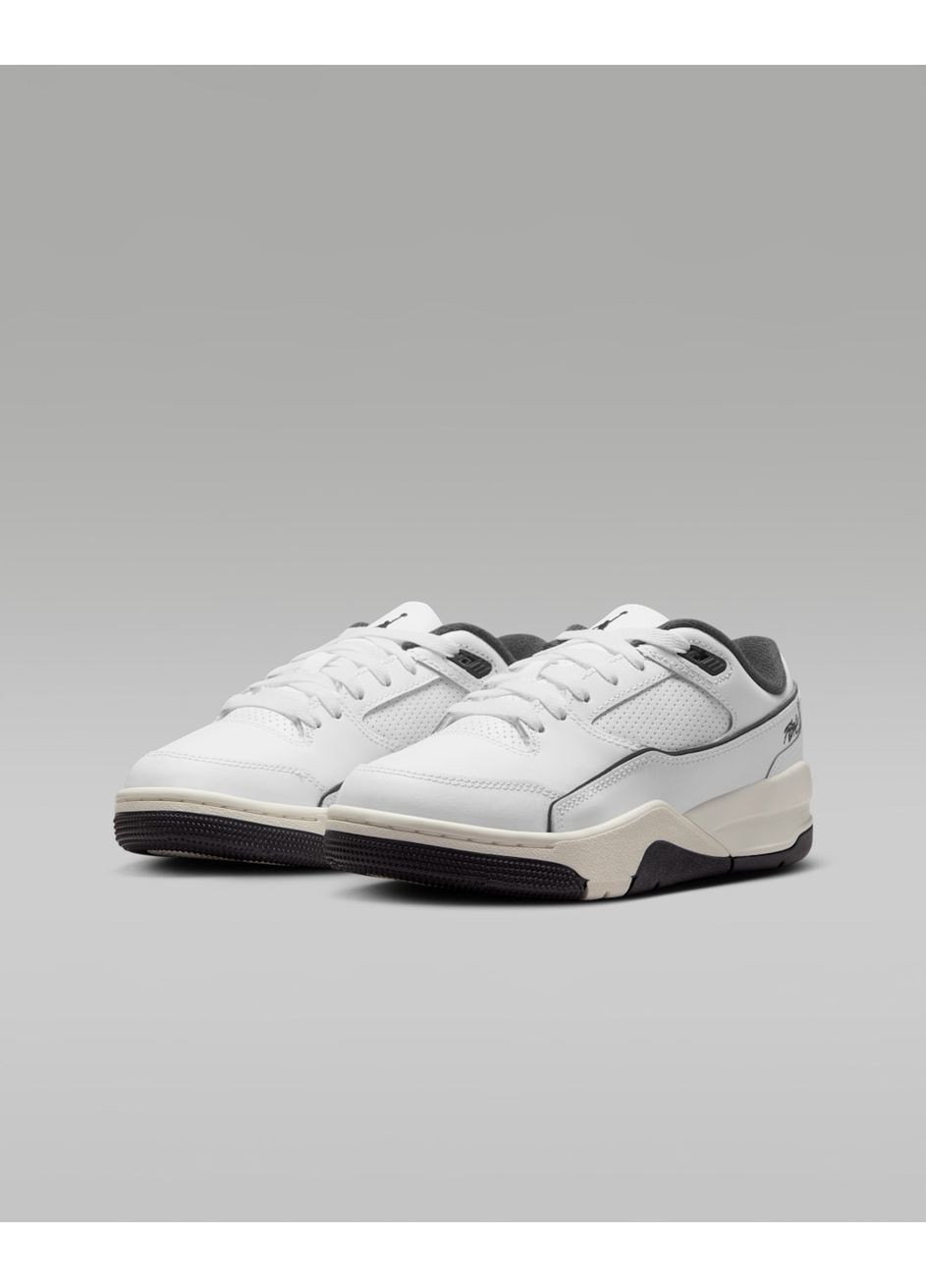 Кроссовки женские Flight Court (Gs) (HF3333-100) Jordan белые демисезоны (369774885)