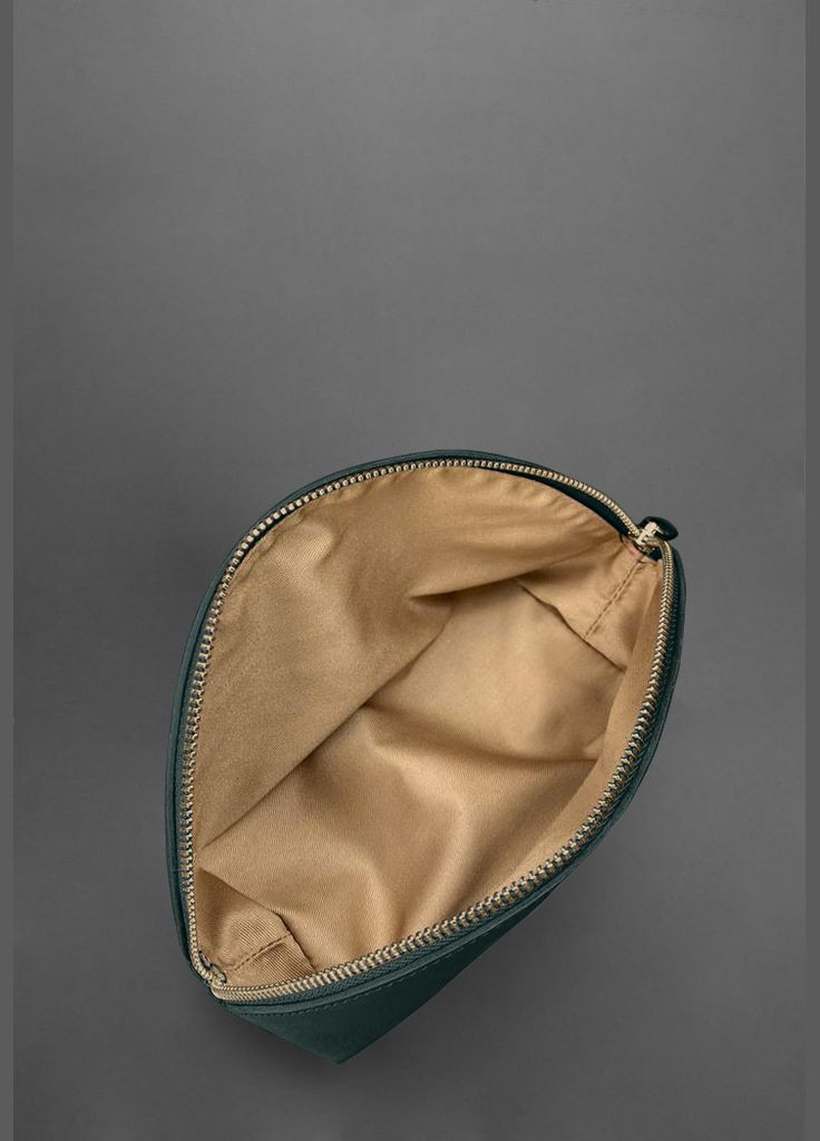 Жіноча шкіряна косметичка 8.0 Зелена (A-028821) BlankNote (329742907)