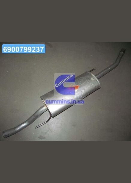 Глушитель задн. VW PASSAT (пр-во ) 30.19 Polmostrow (366209874)