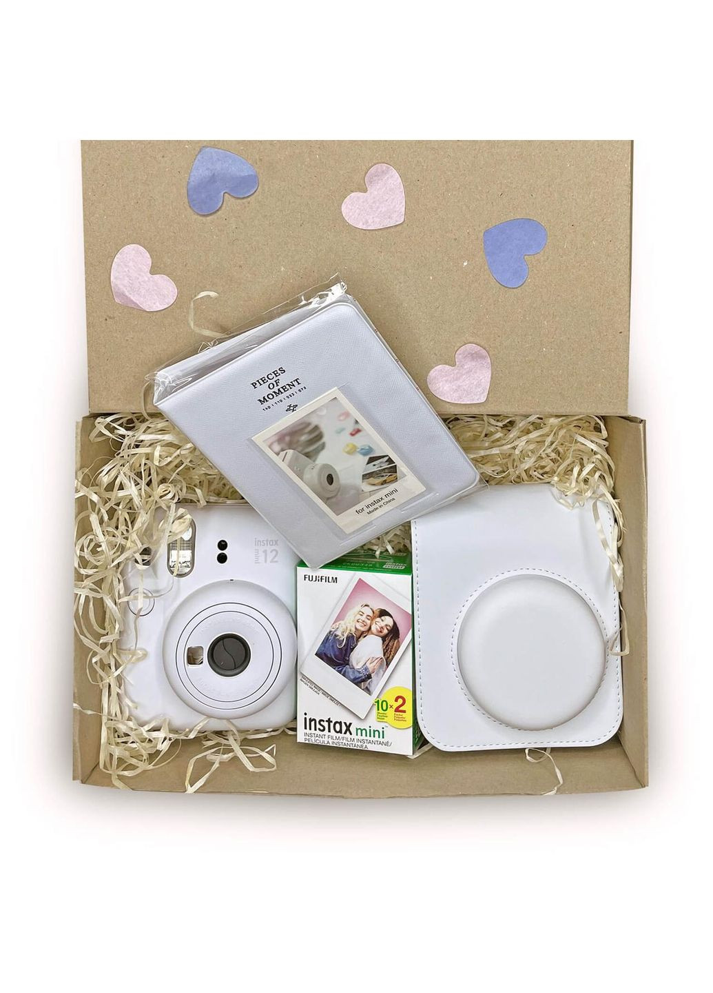 Набор камера Instax Mini 12, Фотобумага 20шт, Чехол, Фотоальбом 64 фото Fujifilm (329191921)