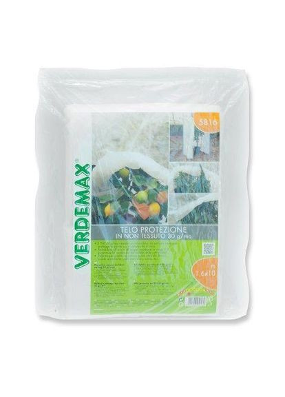 Защитный нетканый материал Verdemax 1,6x10 м укрытие для растений от холода и УФ-излучения ProDobro (367266738)