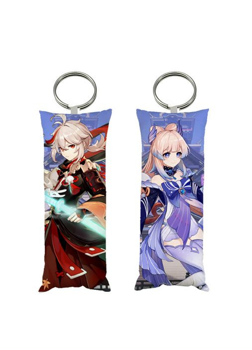 Брелок мини-дакимакура аниме Геншин Удар 4*10 см (br0148) No Brand (326997167)