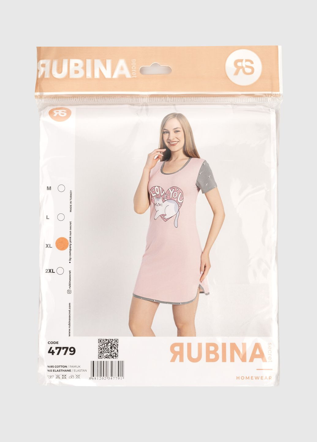 Ночная рубашка Rubina (283608891)